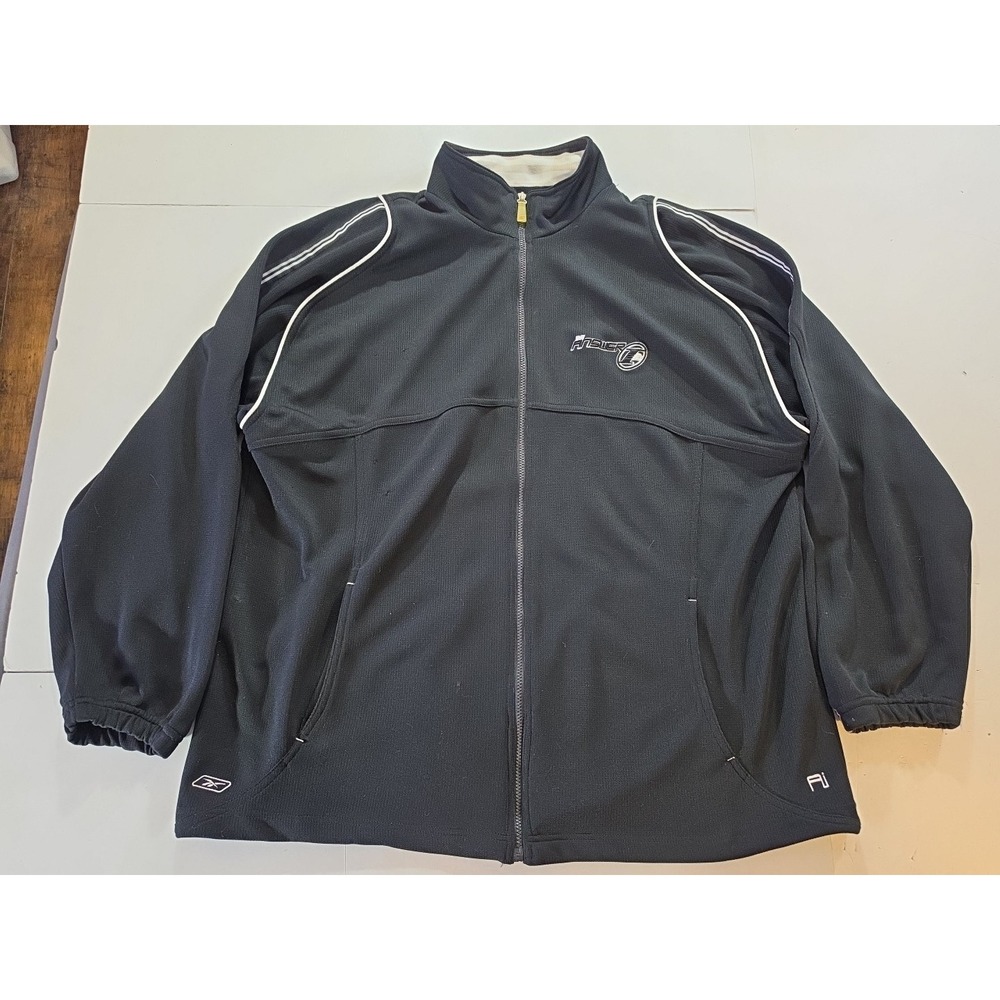 Vintage Reebok Allen Iverson The Answer I3 Jacket Limited Edition Black Mens 3XL